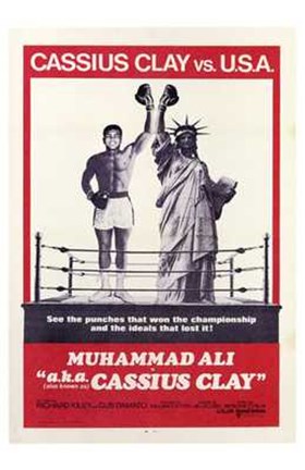 Framed Aka Cassius Clay Print