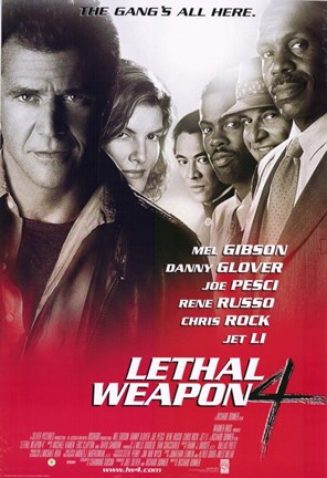 Framed Lethal Weapon 4 Print