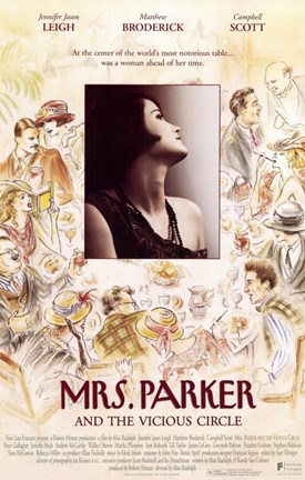 Framed Mrs Parker and the Vicious Circle Print