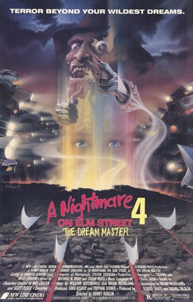 Framed Nightmare on Elm Street 4: Dream Master Print