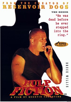 Framed Pulp Fiction Quentin Tarantino Print