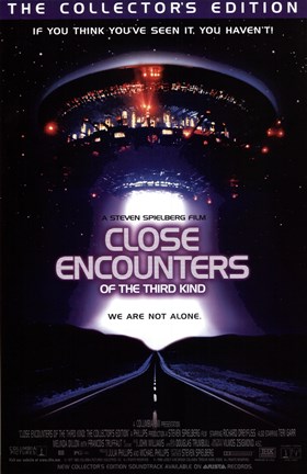 Framed Close Encounters of the Third Kind You Are Not Alone Print