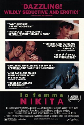 Framed La Femme Nikita - movie scenes Print