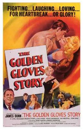 Framed Golden Gloves Story Print