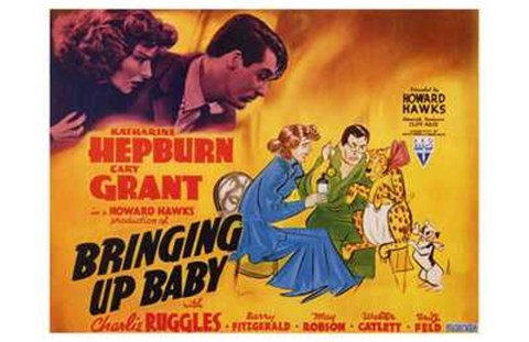 Framed Bringing Up Baby - wide Print