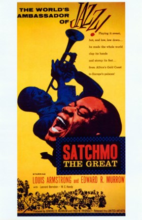Framed Satchmo the Great Print