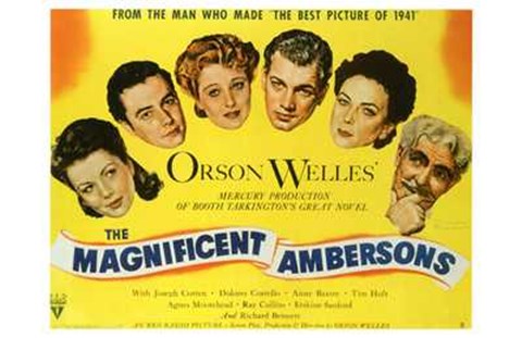 Framed Magnificent Ambersons Print