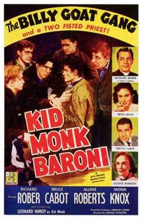 Framed Kid Monk Baroni Print