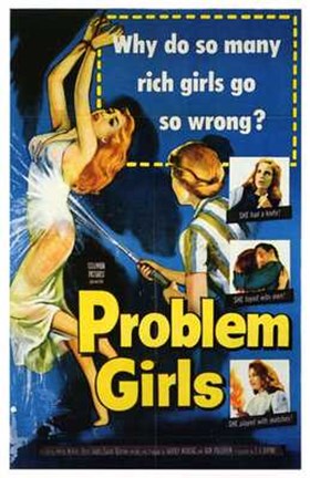 Framed Problem Girls Print