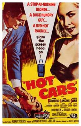 Framed Hot Cars Print