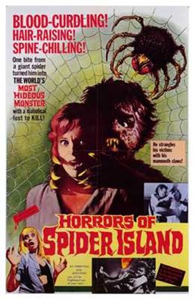 Framed Horrors of Spider Island Print