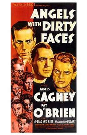 Framed Angels with Dirty Faces Cagney &amp; O&#39;Brien Print