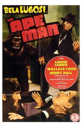 Framed Ape Man Print