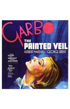 Framed Painted Veil Greta Garbo - The Painted Veil Print