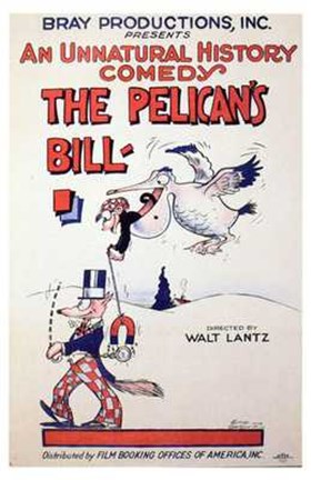 Framed Pelican&#39;s Bill Print