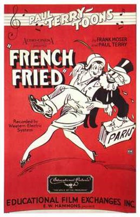Framed French Fried Print