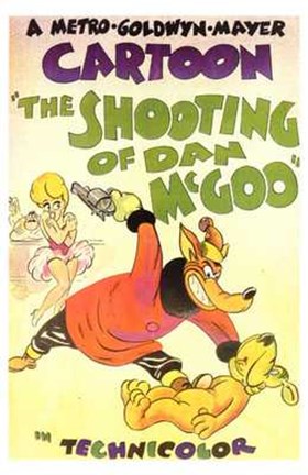 Framed Shooting of Dan Mcgoo Print