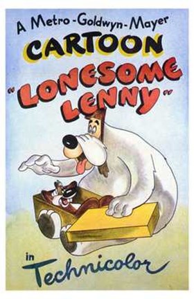 Framed Lonesome Lenny Print