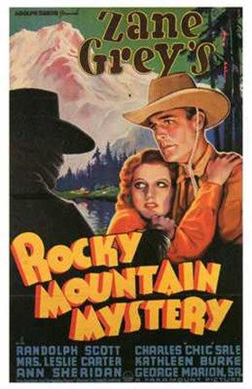 Framed Rocky Mountain Mystery Print