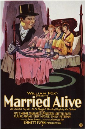 Framed Married Alive Print