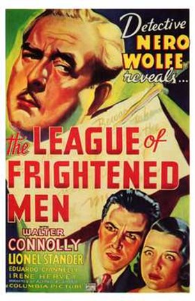 Framed League of Frightened Men Print