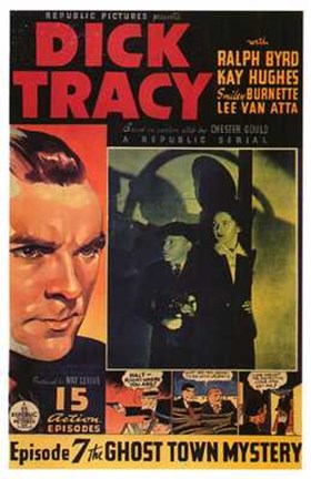 Framed Dick Tracy Comic: Episode 7 Print