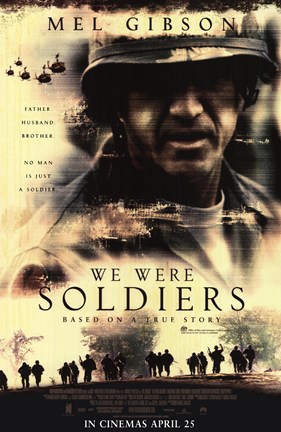 Framed We Were Soldiers Movie Poster Print