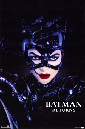 Framed Batman Returns Catwoman Print