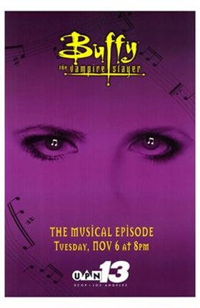 Framed Buffy the Vampire Slayer (Tv) Musical Print