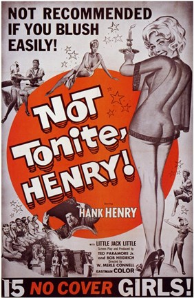 Framed Not Tonite  Henry! Print