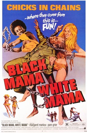Framed Black Mama  White Mama Print