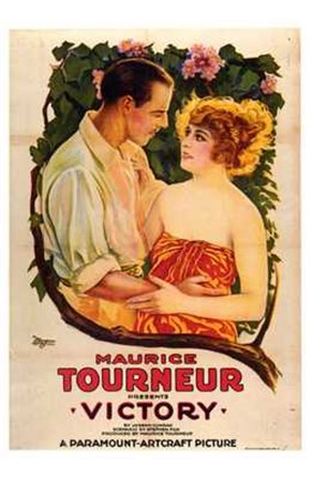 Framed Victory By Maurice Tourneur Print