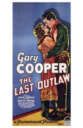 Framed Last Outlaw Print
