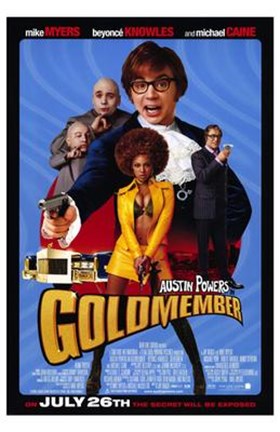Framed Austin Powers in Goldmember Print