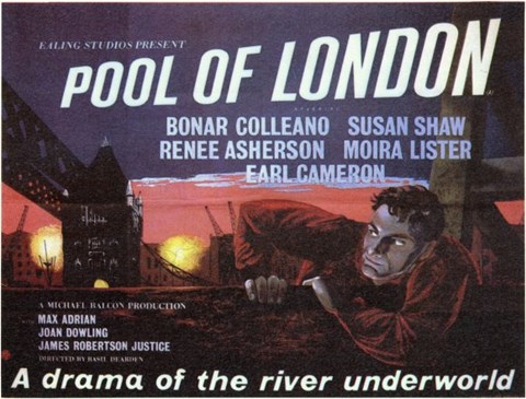 Framed Pool of London Print