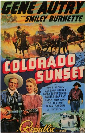 Framed Colorado Sunset Print