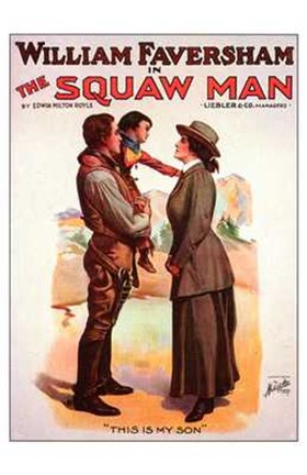 Framed Squaw Man Print