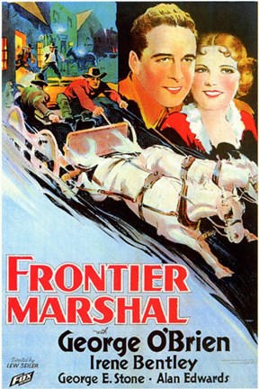 Framed Frontier Marshal Print