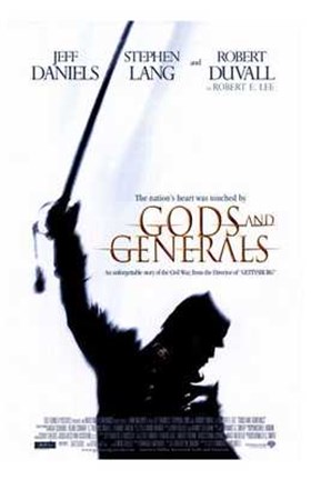 Framed Gods and Generals Print