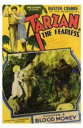 Framed Tarzan the Fearless, c.1933 chapter 5 Print