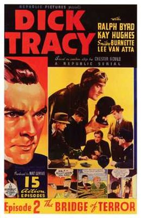 Framed Dick Tracy Comic: Episode 2 Print