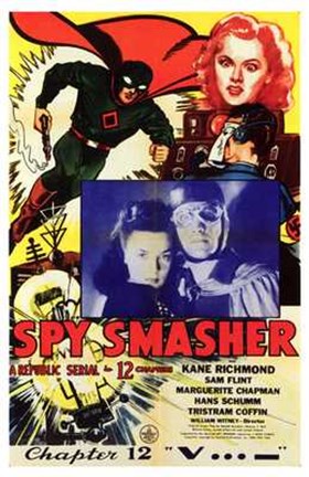 Framed Spy Smasher Print