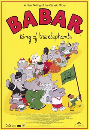 Framed Babar: King of the Elephants Print