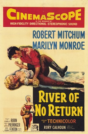 Framed River of No Return Print