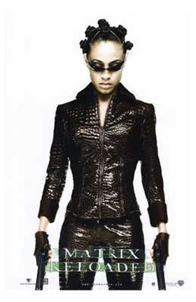 Framed Matrix Reloaded Niobe Print