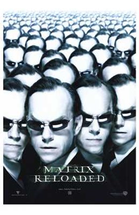 The Matrix Reloaded Agent Smith Wall Poster by Unknown at FulcrumGallery.com