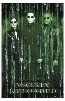 Framed Matrix Reloaded Code Print