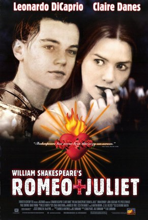Framed William Shakespeare&#39;s Romeo Juliet - movie poster Print
