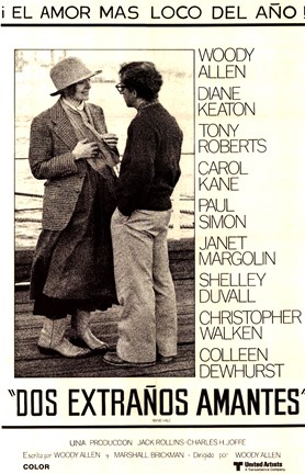 Framed Annie Hall (spanish) Print