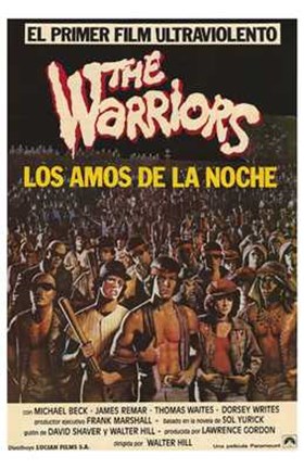 Framed Warriors El Primer Film Print